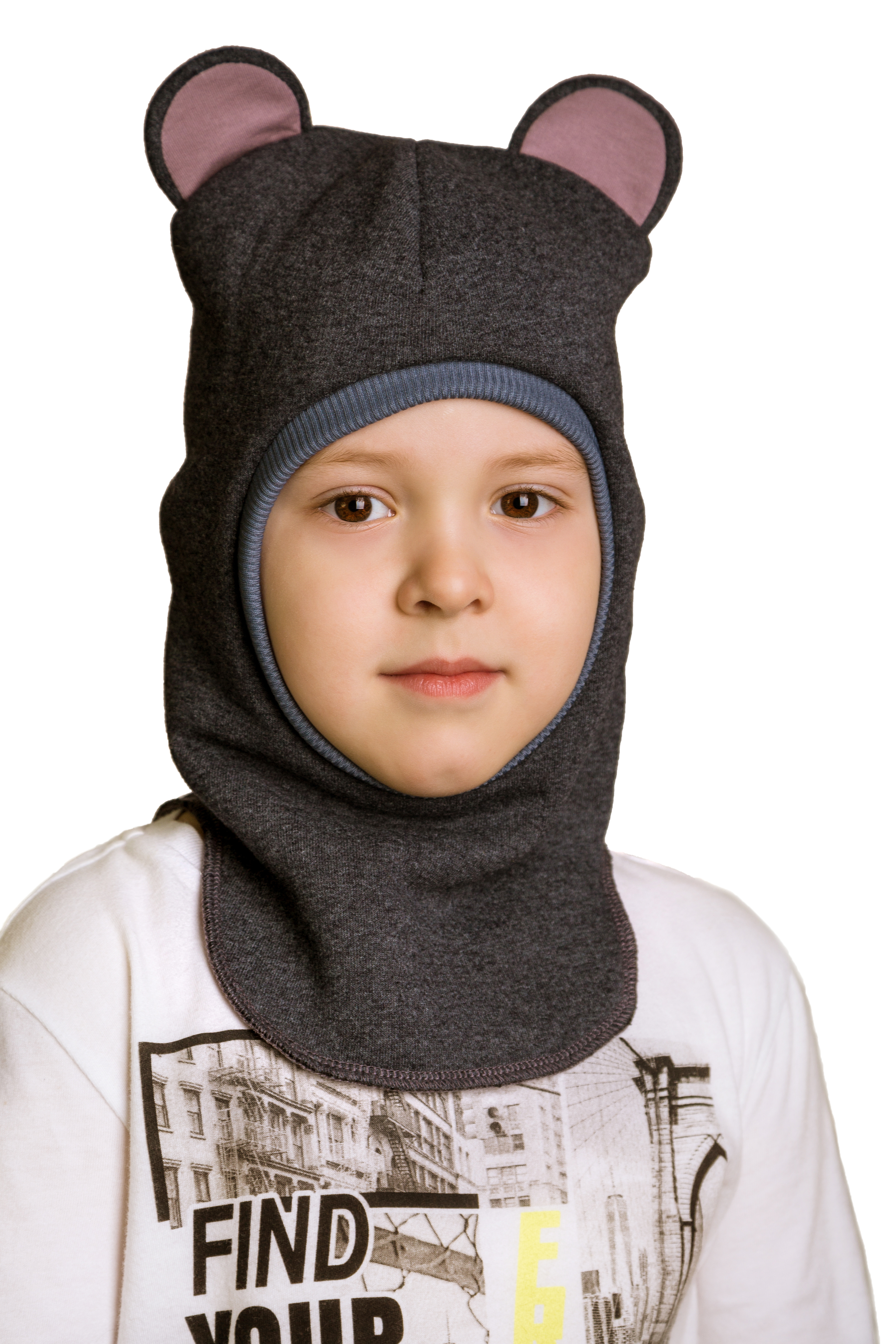 картинка Шапка-Шлем "Мышонок" от магазина Нетеряшки